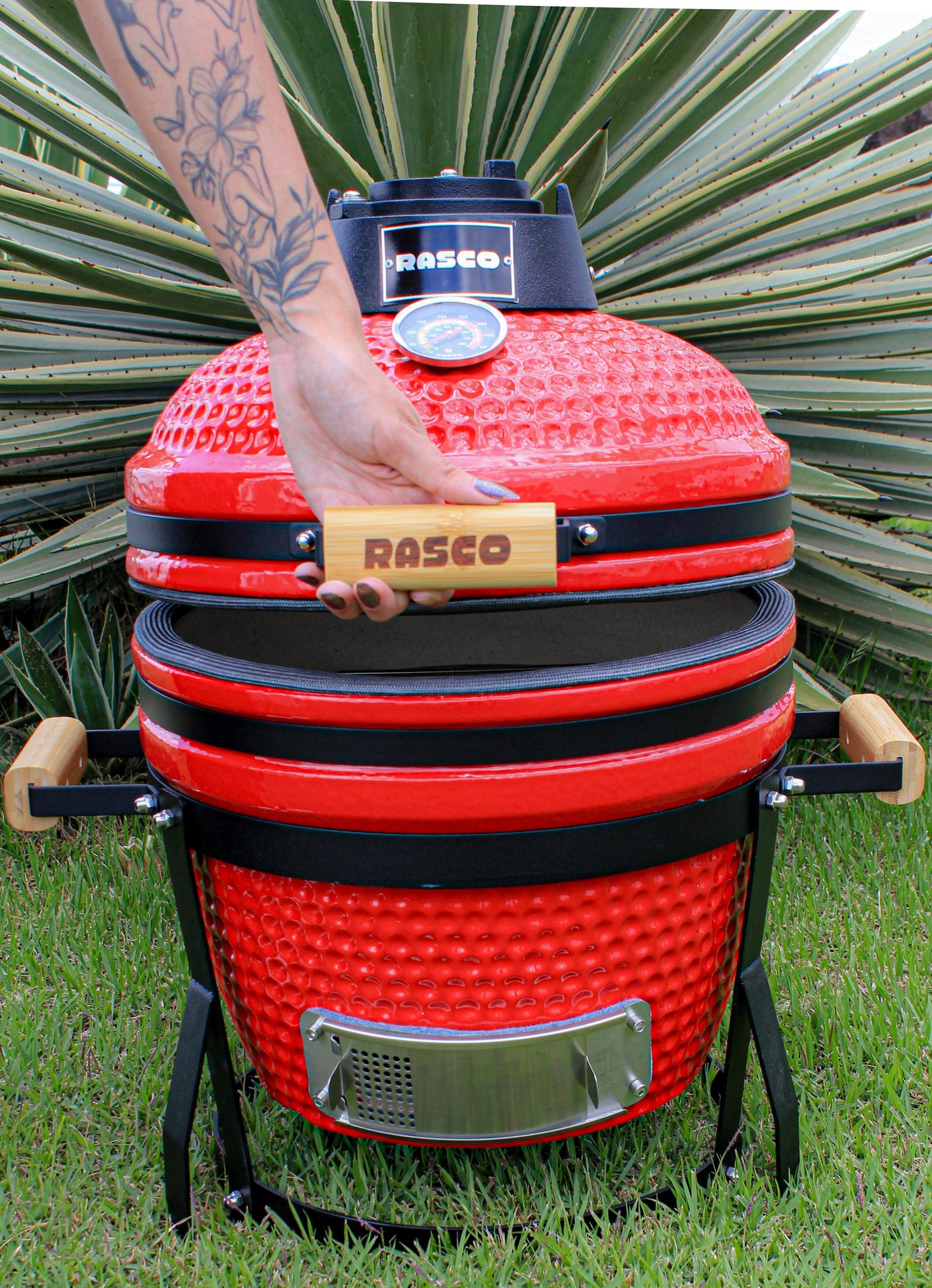 Churrasqueira Kamado Pequeno de Bancada Da Rasco
