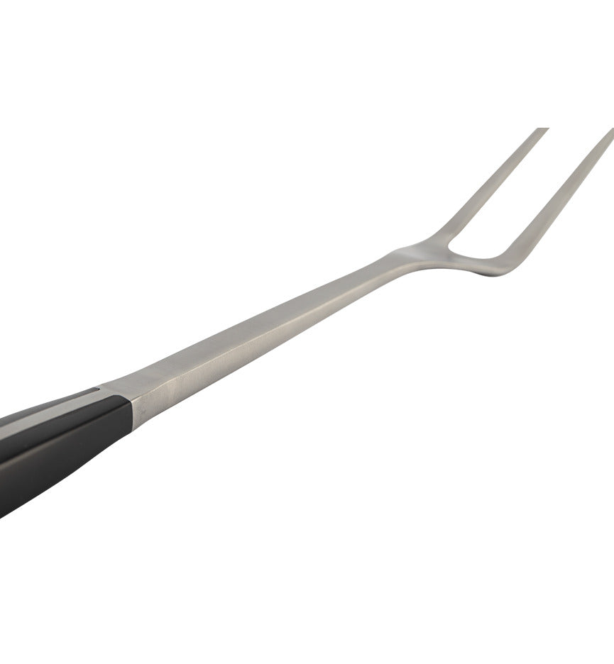 Garfo Longo em aço inox para Churrasco 45CM Ideal para Kamado - Linha Munich