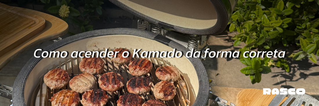Como acender o Kamado da forma correta