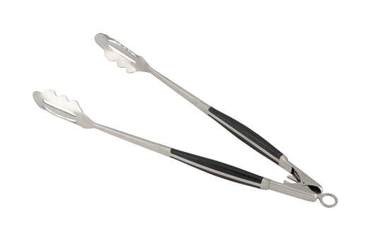 Pegador Longo em aço inox para Churrasco 46CM ideal para Kamado - Linha Munich