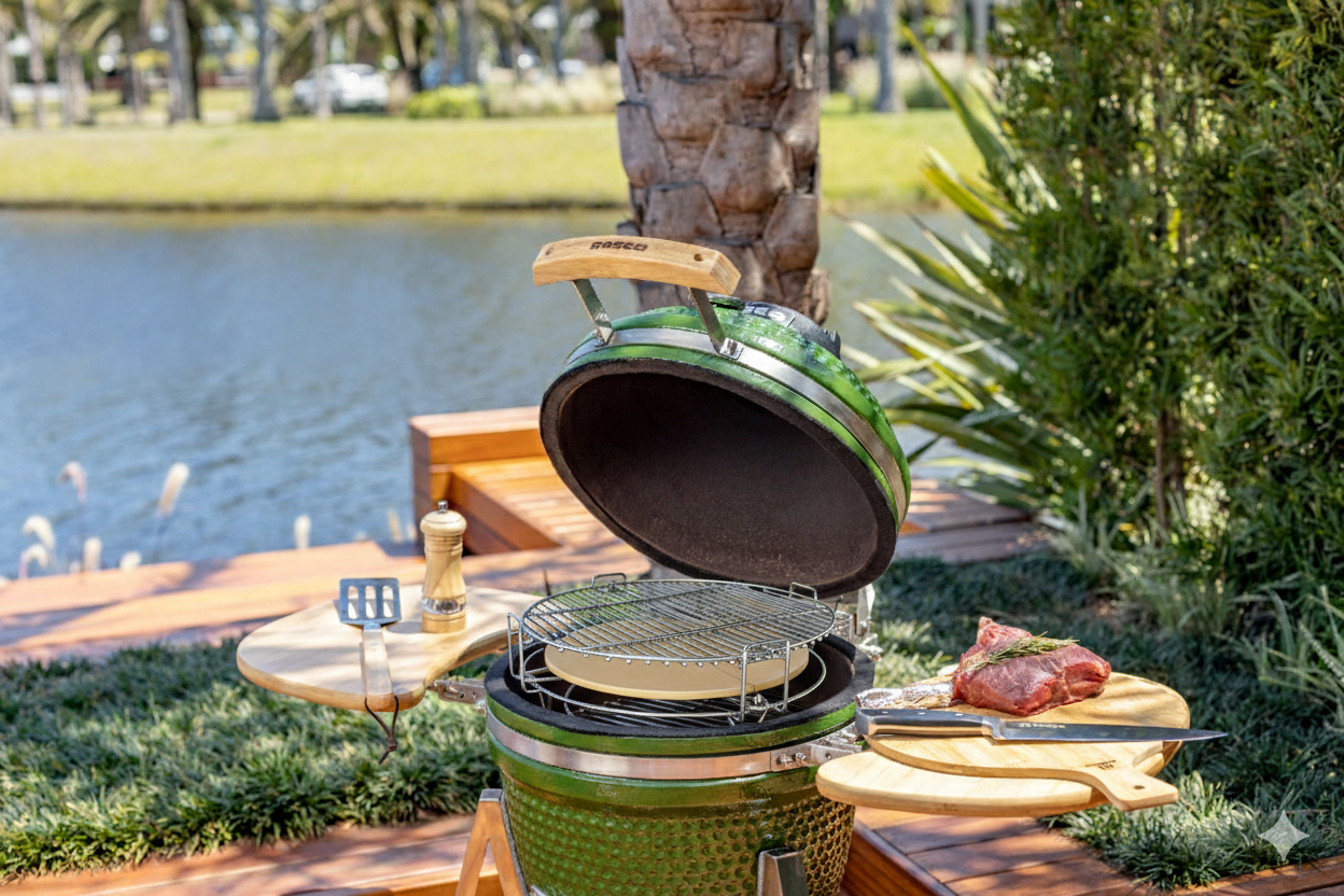 Sistema de Cocção Multi-Nível para kamado da Rasco