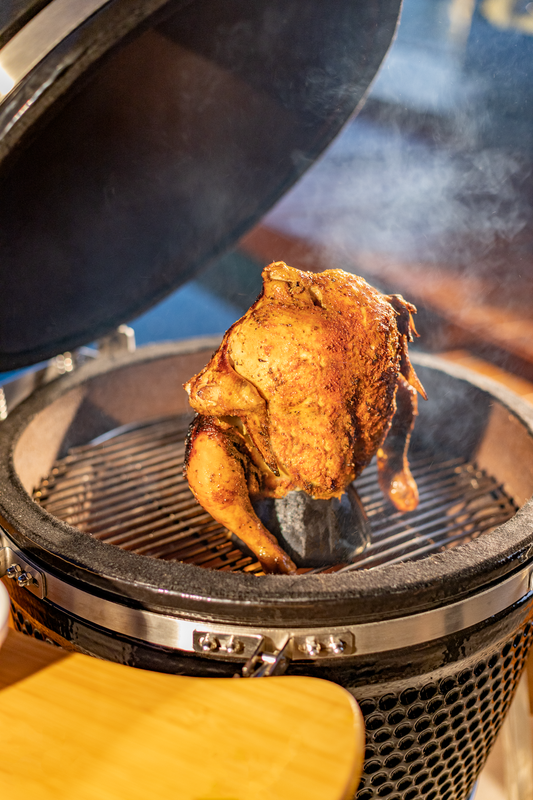 Suporte para Frango com Difusor de Tempero RASCO